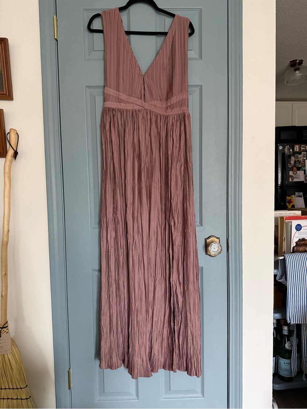 ASTR the Label, Tesni Pleated Maxi Dress